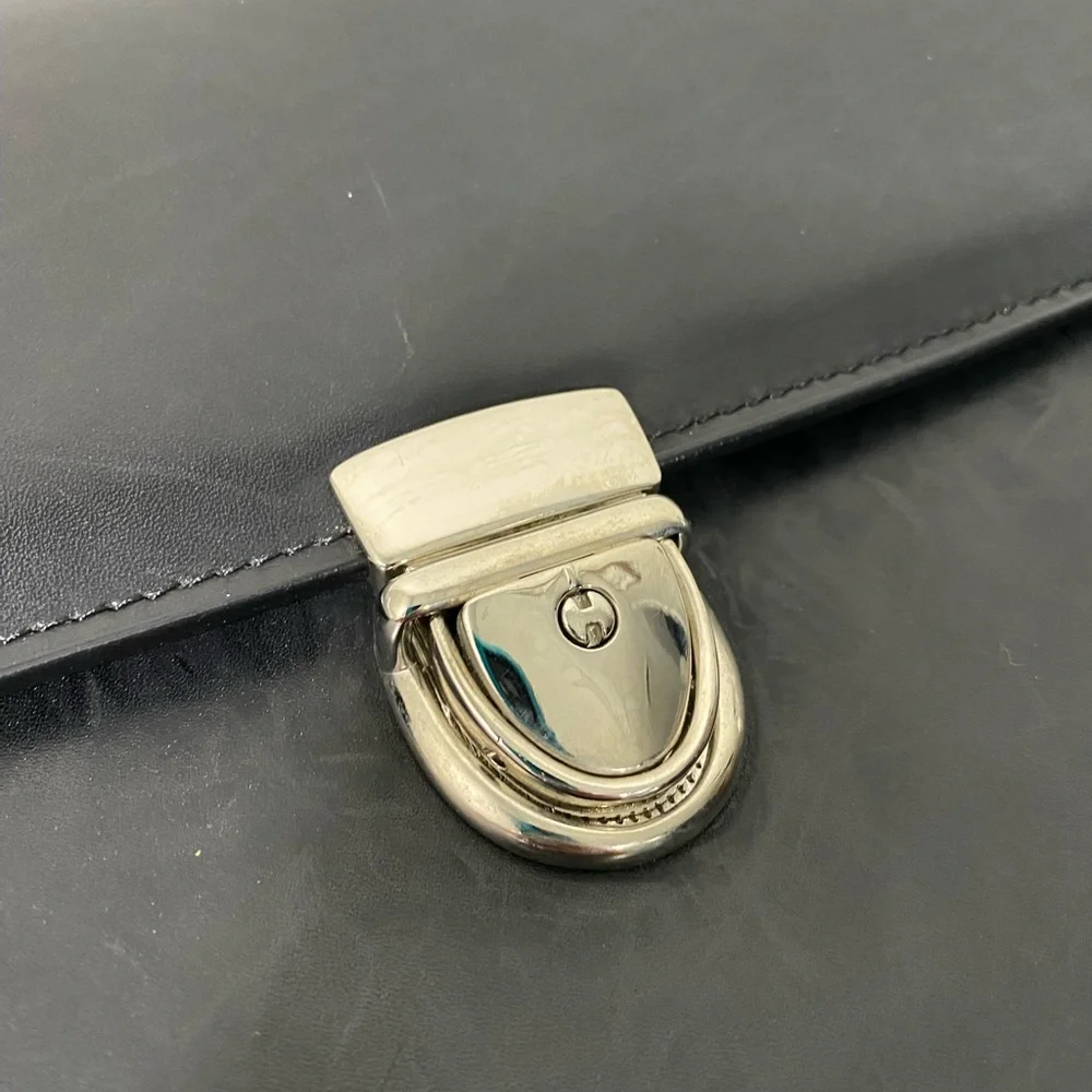 JACK GEORGES Leather Briefcase